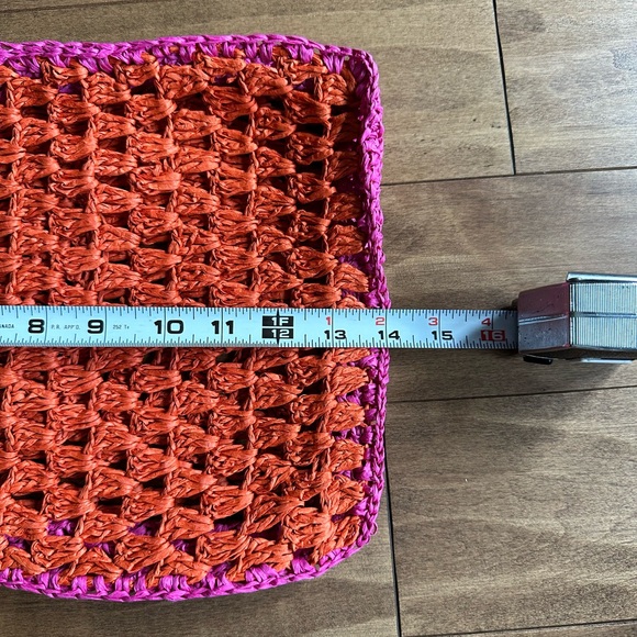 ZARA Straw Like Tote Bag NWT - Picture 5 of 8